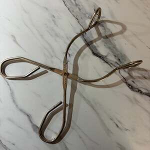 Vintage Serving Spoon Tongs Salad Pasta 10"